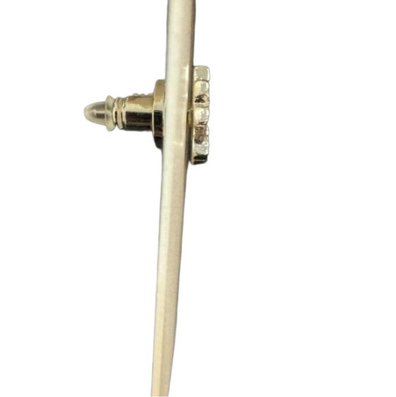 Tory Burch New Kira Silver Double T Logo Stud Earrings - Picture 7 of 10